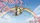 Cream Butterfly Pink Cherry Blossom Arching Rainbow Sky Car Sunshade - 7