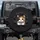 Calico Cat Curious Innocent Eyes Jagged Opening Torn Edges - Everyday Cat Lover Gift Spare Tire Cover - 1