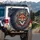 Fierce Fox Head Glowing Eyes Forest Night - Wildlife Lover Gift Spare Tire Cover - 3