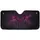 Dreamcatcher Black Raven Feathers Magenta Roses - Gothic Lifestyle Car Decor Gift Car Sunshade - 3