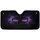 Piercing Glowing Eyes Swirling Irises Shimmering Eyelashes Arcane Symbols Car Sunshade - 3