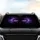 Piercing Glowing Eyes Swirling Irises Shimmering Eyelashes Arcane Symbols Car Sunshade - 4