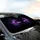 Piercing Glowing Eyes Swirling Irises Shimmering Eyelashes Arcane Symbols Car Sunshade - 6