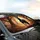 Majestic Black Horse Autumn Forest - Wildlife Lover Gift Car Sunshade - 6