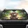 Baby Elephant Steering Wheel Forest Road Trip - Adventure Car Decor Car Sunshade - 4