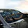 Black Cat European City Lights Coastal Starry Night Sky Shoreline - Travel Essentials Gift Car Sunshade - 6