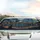 Black Cat European City Lights Coastal Starry Night Sky Shoreline - Travel Essentials Gift Car Sunshade - 5