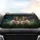 Butterflies Cherry Blossom Floral - Wildlife Lover Car Decor Gift Car Sunshade - 4