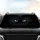 Intense Eerie Scowling Eyes Dark Smoke Mist - Mysterious Auto Gift Car Sunshade - 4