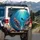 Scuba Diver Coral Reef Fish Sunlit Ocean Depths - Adventure Travel Gift for Explorer Spare Tire Cover - 3