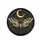Death's-head Hawkmoth Gothic Floral Crescent Moon - Mystical Art Lover Gift Spare Tire Cover - 4