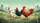 Chickens Roosters Farm Meadow - Farmhouse Decor Gift for Chicken Lovers Car Sunshade - 6