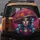 Catrina Calavera Skull Woman Hat Flowers - Glowing Skulls Art Collector Gift Spare Tire Cover - 5