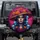 Catrina Calavera Skull Woman Hat Flowers - Glowing Skulls Art Collector Gift Spare Tire Cover - 1