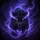 Black Panther Piercing Neon Purple Eyes Purple Smoke Cosmic Nebulae - Fantasy Lover Wildlife Gift Spare Tire Cover - 6