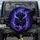 Black Panther Piercing Neon Purple Eyes Purple Smoke Cosmic Nebulae - Fantasy Lover Wildlife Gift Spare Tire Cover - 1