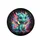 Baby Dragon Iridescent Wings Neon Splashes - Fantasy Lover Gift Spare Tire Cover - 4