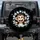 Mischievous Grinning Monkey Tearing Cracked Surface from Dark Void Car Decor Gift Spare Tire Cover - 1