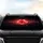 Vibrant Glowing Red Pink Hearts Bokeh Light Dust Cosmic Background - Vehicle Gift Car Sunshade - 4