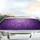 Shimmering Iridescent Purple Glitter Sparkle Bokeh Effect Car Sunshade - 5