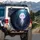 Smiling Cartoon Jellyfish Star Sparkle Deep Sea - Ocean Lover Gift Spare Tire Cover - 3