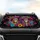 Male Female Sugar Skull Sombrero Calaveras Mexican Flowers Car Sunshade - 4