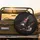 Bald Eagle Distressed American Flag Patriotic Heritage Gift for Veterans Spare Tire Cover - 2