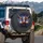 Highland Cow Scottish Flag - Highland Farmhouse Decor Gift for Cow Lover Spare Tire Cover - 3