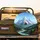 Snow-Capped Mountain Range Green Hills River - Outdoor Adventure Gift for Travelers Spare Tire Cover - 2