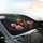 Majestic Monarch Butterflies Vibrant Blooming Garden Roses - Wildlife Lover Gift Car Sunshade - 6