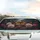 Majestic Monarch Butterflies Vibrant Blooming Garden Roses - Wildlife Lover Gift Car Sunshade - 5