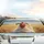 White Hen Pigtails Golden Wheat Field - Farmhouse Decor Gift for Hen Lover Car Sunshade - 5