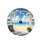 White Boat Tropical Beach Ocean Patio View - Car Decor Gift Spare Tire Cover - 4