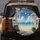 White Boat Tropical Beach Ocean Patio View - Car Decor Gift Spare Tire Cover - 5