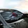 Majestic Volcano Lava Flow Crashing Ocean Waves Rugged Coastal Scene - Nature Lover Gift Car Sunshade - 6