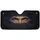 Intense Staring Blue Eyes, Furrowed Brows, Dark Ethereal Smoke - Bold Car Decor Gift Car Sunshade - 3