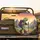 Green Turtle Hiking Mountain Path Sunset Sky - Outdoor Adventure Gift Spare Tire Cover - 2