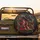 Red Cowboy Boots Black Hat Roses Lasso - Western Lifestyle Cowboy Lover Gift Spare Tire Cover - 2