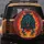 Snarling Chained Wolf Glowing Eyes Fiery Flames Greek Key - Fantasy Adventure Lover Gift Spare Tire Cover - 5