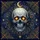 Celestial Skull Zodiac Chart Golden Moon Stars Esoteric - Mystical Astrology Lover Gift Spare Tire Cover - 6