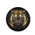 Majestic Golden Tiger Head Golden Yellow Eyes Black Stripes Golden Fur Car Decor Wildlife Lover Spare Tire Cover - 5