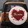 Red Rose Heart Floral Embossed 'Be mine' Text - Valentine's Day Gift Spare Tire Cover - 5