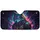 Cyberpunk Wolf Neon Electric Energy - Sci-Fi Fan Tech Lover Gift Car Sunshade - 3