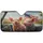 Baby Pigs with Bows American Flag - Scenic Ride Patriotic Gift Car Sunshade - 3