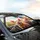 Baby Pigs with Bows American Flag - Scenic Ride Patriotic Gift Car Sunshade - 6