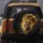 Majestic Golden Crowned Lion Head Intense Gaze with Glowing Mane - Upscale Vehicle Style Spare Tire Cover - 5