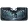 Majestic Black Dragon Moonlit Forest - Wildlife Lover Gift for Dragon Enthusiast Car Sunshade - 3