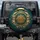 Golden Brass Compass Rose Acanthus Filigree - Explorer Travel Gift Spare Tire Cover - 1