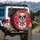 Chihuahua Dog Sunglasses Star Decor - Dog Lover Patriotic Gift Spare Tire Cover - 3