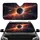 Crescent Moon Craters Nebula Stars Galaxy - Celestial Space Lover Gift Car Sunshade - 1